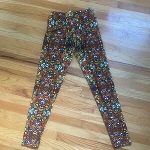 LuLaRoe Women's Leggings with Colorful Geometric Pattern